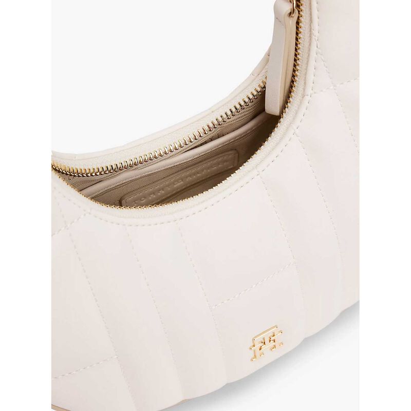 Tommy Hilfiger Quilted Crescent Crossbody Shoulder Bag image number 3